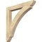 Ekena Millwork Thorton Slat Rough Sawn Bracket, Douglas Fir, 4"W x 34"D x 34"H BKT04X34X34THR06RDF - alternate 1